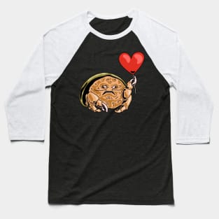 Sponge Crab Valentines Day Baseball T-Shirt